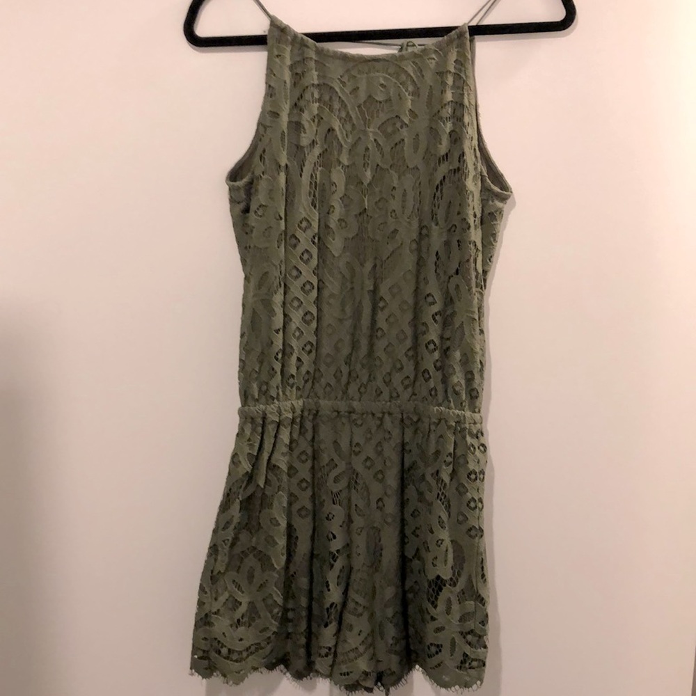 COPY - Olive green romper
